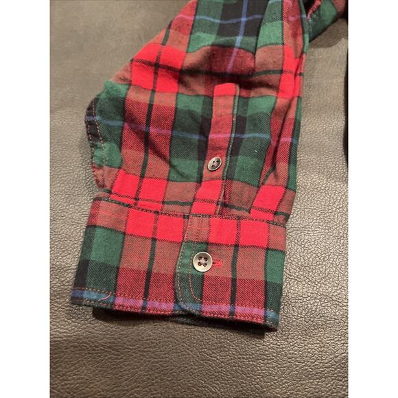 Chaps Brushed Flannel Womens Long Sleeve Plaid Size 3xl - Picture 5 of 7